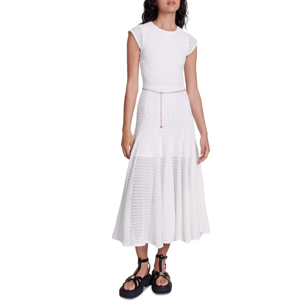 Ricocha Open Knit Dress